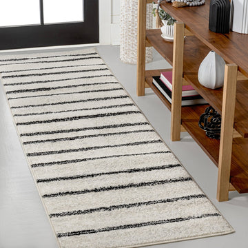 Williamsburg Minimalist Stripe Area Rug